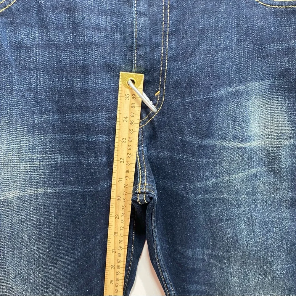 Levis 511 Denim Jeans Mens 36X32‎ Blue Dark Wash Relaxed Straight Leg Comfort